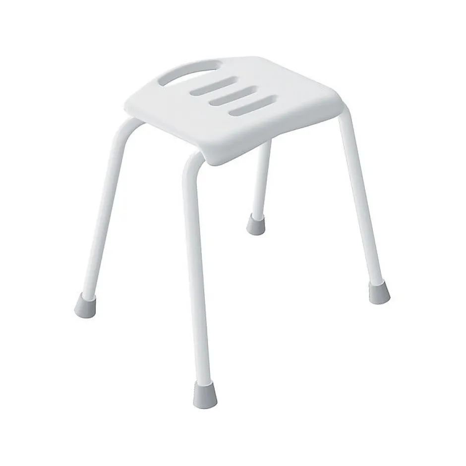 Spirella Tabouret Salle de bain Inoxydable Blanc* Siège De Douche