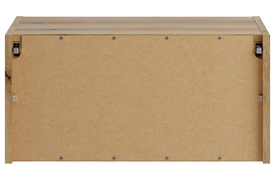 Furnidea Étagère basse suspendue pour meuble sous vasque 60 cm NOVA chêne Coast Evoke