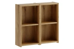 Furnidea Étagère cube de salle de bain suspendue 30 x 57 cm NOVA chêne Coast Evoke