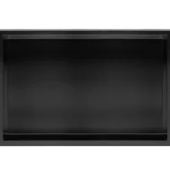 Rea ÉTAGÈRE D'ENCASTREMENT POUR SALLE DE BAINS 6 30X60X10 BLACK
