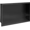 Rea ÉTAGÈRE D'ENCASTREMENT POUR SALLE DE BAINS 5 30X45X10 BLACK