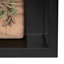 Rea ÉTAGÈRE D'ENCASTREMENT POUR SALLE DE BAINS 5 30X45X10 BLACK