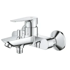 Grohe Tempesta 100 ensemble de douche 3 jets + mitigeur monocommande bain/douche, chrome (23914001-28789002)* Robinet De Baignoire