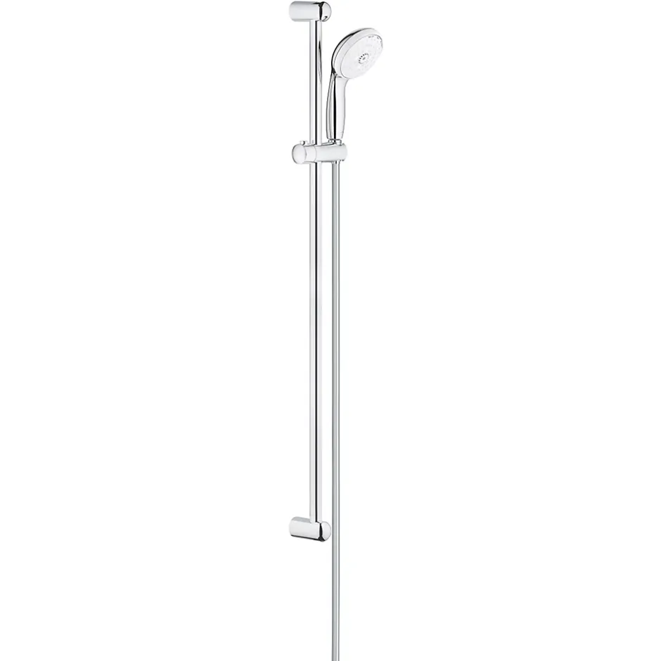 Grohe Tempesta 100 ensemble de douche 3 jets + mitigeur monocommande bain/douche, chrome (23914001-28789002)* Robinet De Baignoire