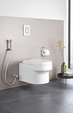 Grohe Tempesta-F Trigger Spray 30 Ensemble avec robinet d'arrêt 1 jet, chromé (27514001)* Bidet