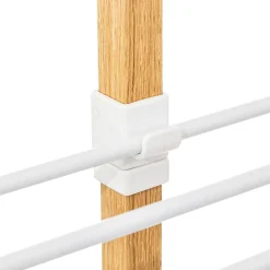 5Five Étendoir à linge tour 4 roues 40m effet bois - 5 five simply smart* Etendoir À Linge