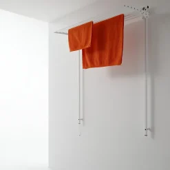 Foxydry Étendoir mural réglable blanc 88x52x137 cm alu Wall 80* Etendoir À Linge