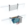 Foxydry Étendoir rabattable pour rambarde alu 82x63x8 cm Duo* Etendoir À Linge