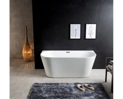 Sanita THEA - Baignoire semi-ilot - 170x80x58cm