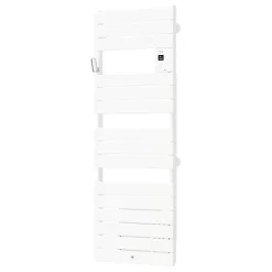 Thermor - Sèche-serviettes Riviera 2 avec soufflerie 1500W blanc brillant - 498218* Sèche-Serviettes Soufflant