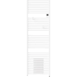 Thermor Radiateur sèche-serviettes connecté Riva 5 avec soufflerie 20000W Blanc brillant