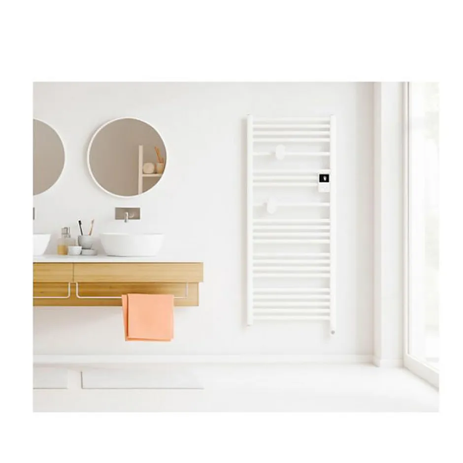 Thermor Sèche serviettes électrique 1500w brillant/blanc - 471646* Sèche-Serviettes Soufflant
