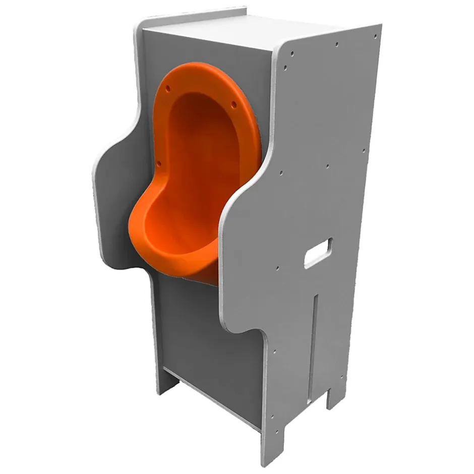 Ti'Pi - Urinoir sans eau mobile avec 2 réservoirs de stockage 20L - Orange