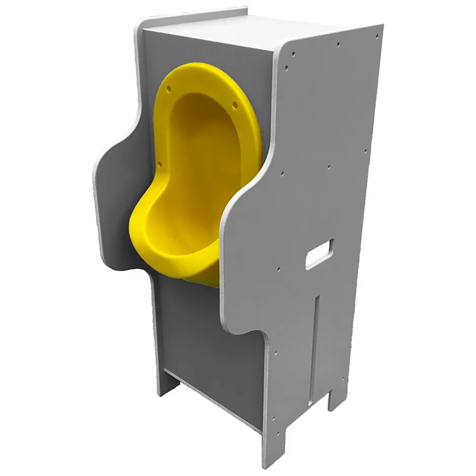 Ti'Pi - Urinoir sans eau mobile avec 2 réservoirs de stockage 20L - Jaune