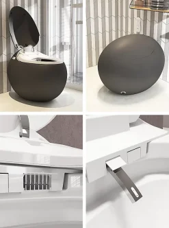 Japan Wc Toilette japonaise moderne Kirei noir