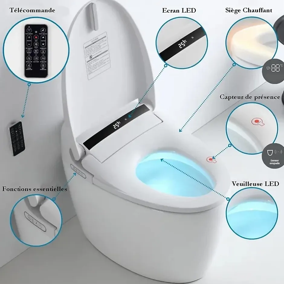 Japan Wc Toilette japonaise moderne Daimyo