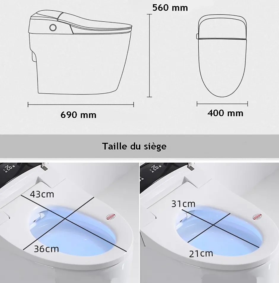 Japan Wc Toilette japonaise moderne Daimyo