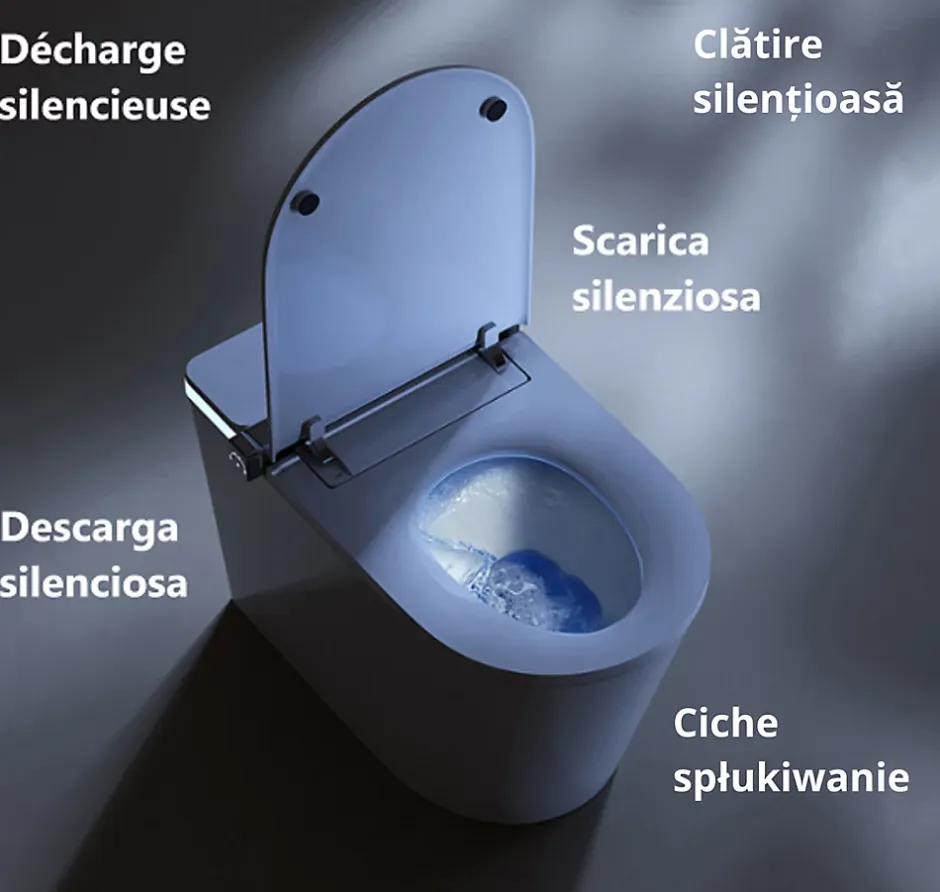Nashi Toilette japonaise IANNA SORTIE VERTICALE, WC lavant automatique, haut de gamme* Wc Japonais