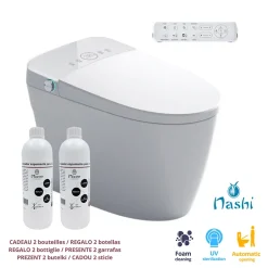 Nashi Toilette japonaise OVIAN PLUS SORTIE VERTICALE, WC lavant automatique, avec stérilisation UV gamme supérieure* Wc Japonais