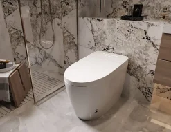 Nashi Toilette japonaise OVIAN PLUS SORTIE HORIZONTALE, WC lavant automatique, avec stérilisation UV gamme supérieure* Wc Japonais