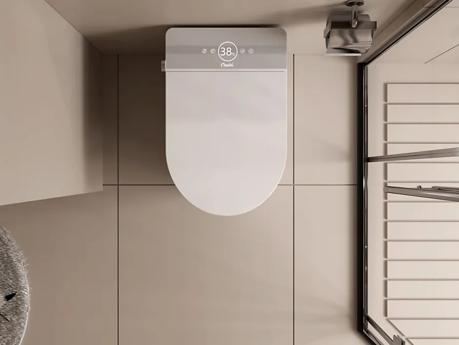 Nashi Toilette japonaise OVIAN SE SORTIE HORIZONTALE, WC lavant automatique, design compact gamme supérieure* Wc Japonais