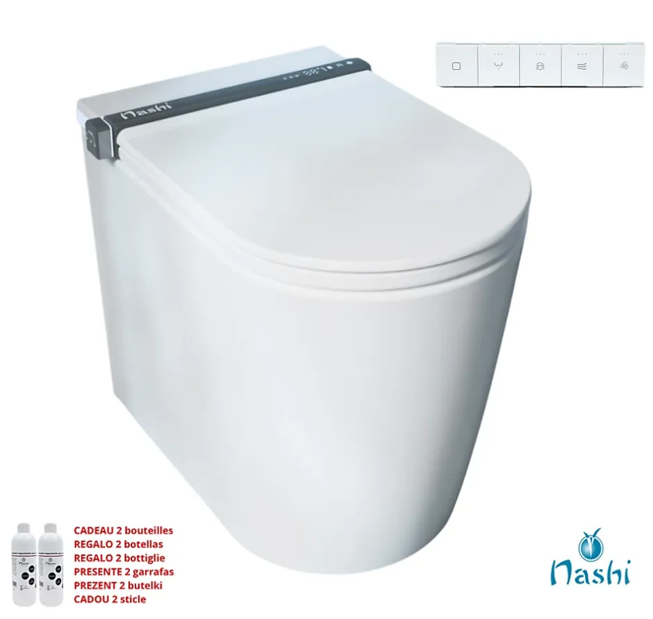 Nashi Toilette japonaise IANNA SE, WC lavant automatique, haut de gamme* Wc Japonais