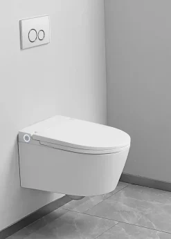 Nashi Toilette japonaise EOS suspendue avec bâti-support, WC lavant automatique, gamme supérieure* Wc Japonais