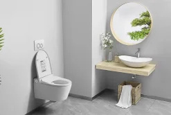 Nashi Toilette japonaise EOS suspendue avec bâti-support, WC lavant automatique, gamme supérieure* Wc Japonais