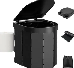 Nature Pro Toilette Portable Polyvalente pour Camping - Solution Pratique et Pliable pour Voyages* Wc À Poser