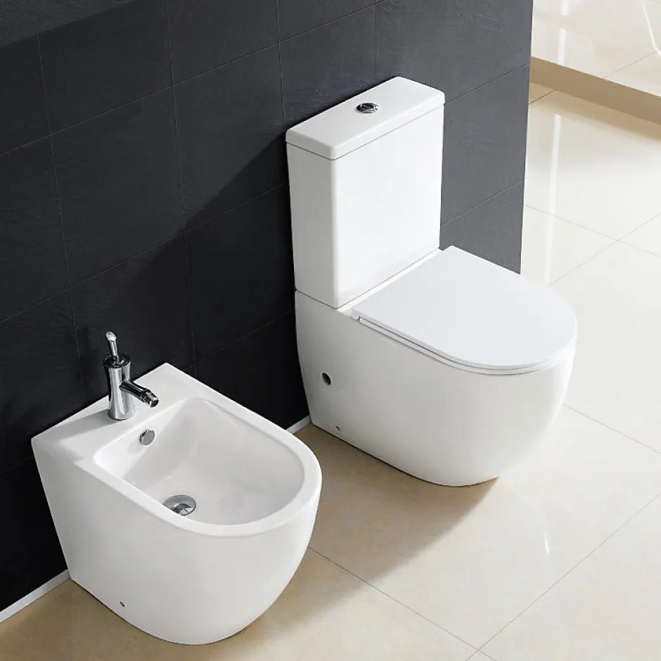 Aquore Toilette WC à poser GENOVA en ceramique* Wc À Poser