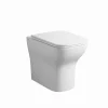 Kiamami Valentina Toilettes À Chasse D'eau Blanc Brillant