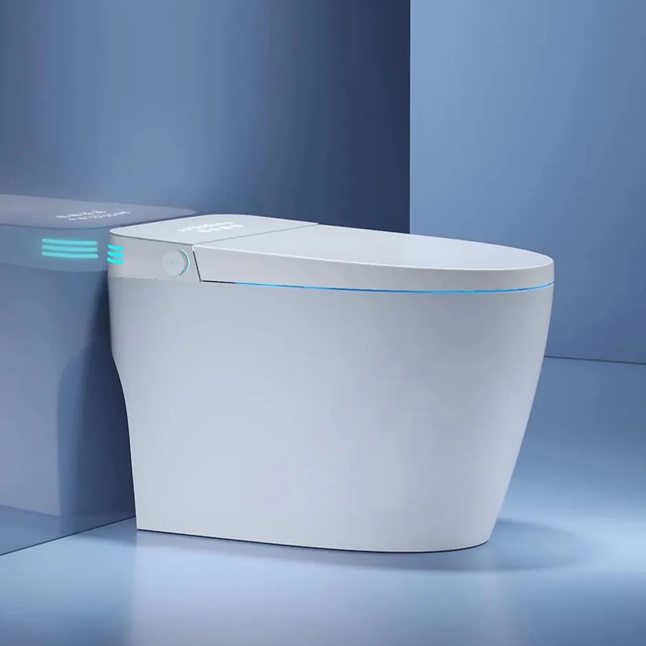 Kleenmac Toilettes intelligentes Olivia KEB2020TRF (sans réservoir) (toilettes japonaises) sortie verticale 200 mm Blanc