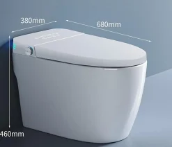 Kleenmac Toilettes intelligentes (sans réservoir) Olivia KEB2018TRW (toilettes japonaises) sortie horizontale 180 mm Blanc* Wc Japonais