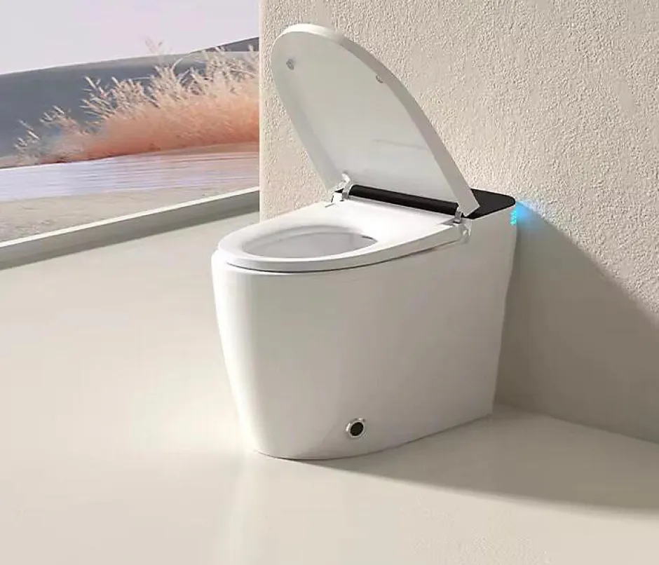 Kleenmac Toilettes intelligentes (sans réservoir) Olivia KEB2018TRW (toilettes japonaises) sortie horizontale 180 mm Noir* Wc Japonais