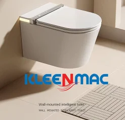 Kleenmac Toilettes suspendues intelligentes japonaises VERONA Blanc modèle KEB3018WTR-C