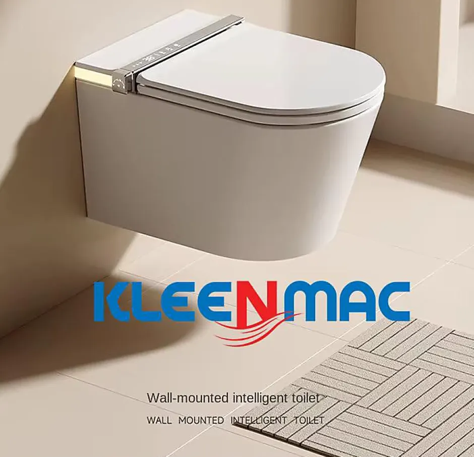 Kleenmac Toilettes suspendues intelligentes japonaises VERONA Blanc modèle KEB3018WTR-C