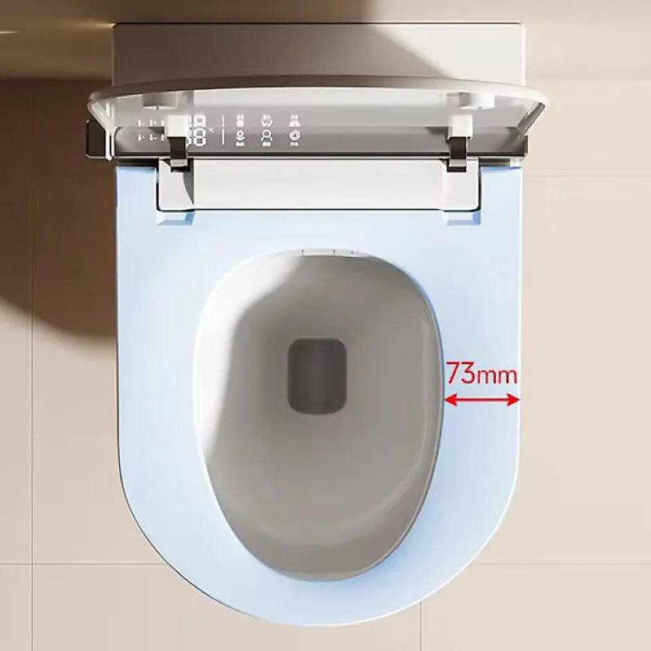 Kleenmac Toilettes suspendues intelligentes japonaises VERONA Blanc modèle KEB3018WTR-C