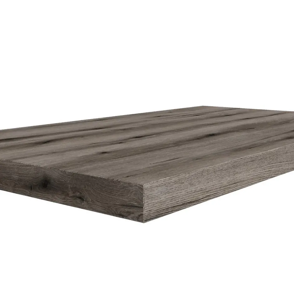 Kiamami Valentina Top Pour Lavabo De Salle De Bain Chêne Fossile 80Cm* Plan De Travail Salle De Bains