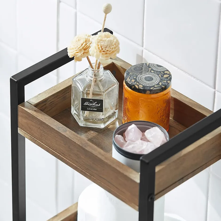 Sobuy Tour de Rangement Etagère de Stockage, 3 étages, FRG226-F,