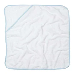 Towel City - Poncho de bain BABIES - Bébé White/Blue (Taille unique)* Gant De Toilette