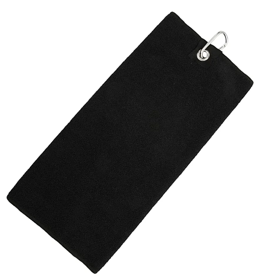 Towel City - Serviette de golf Black (55 cm x 40 cm)