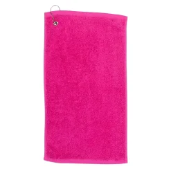 Towel City - Serviette de golf LUXURY Fuchsia (50 cm x 30 cm)
