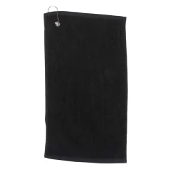 Towel City - Serviette de golf LUXURY Black (50 cm x 30 cm)* Gant De Toilette