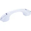 MSV Tringle de douche - - MS096 - PVC - blanc - 40 x 9,5 x 10 cm* Barre D'Appui