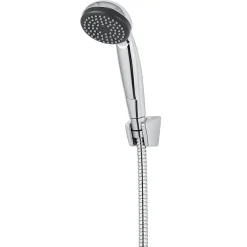 GoodHome Trio douchette + flexible + support chrome Blyth* Pommeau De Douche, Flexible Et Barre De Douche