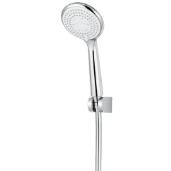 GoodHome Trio douchette + flexible + support chrome Cavally* Pommeau De Douche, Flexible Et Barre De Douche