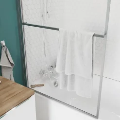 GoodHome Trio douchette + flexible + support chrome Cavally* Pommeau De Douche, Flexible Et Barre De Douche