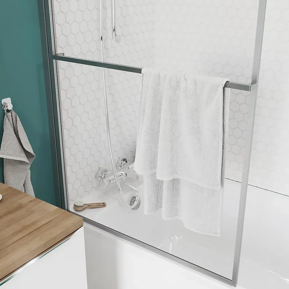 GoodHome Trio douchette + flexible + support chrome Cavally* Pommeau De Douche, Flexible Et Barre De Douche
