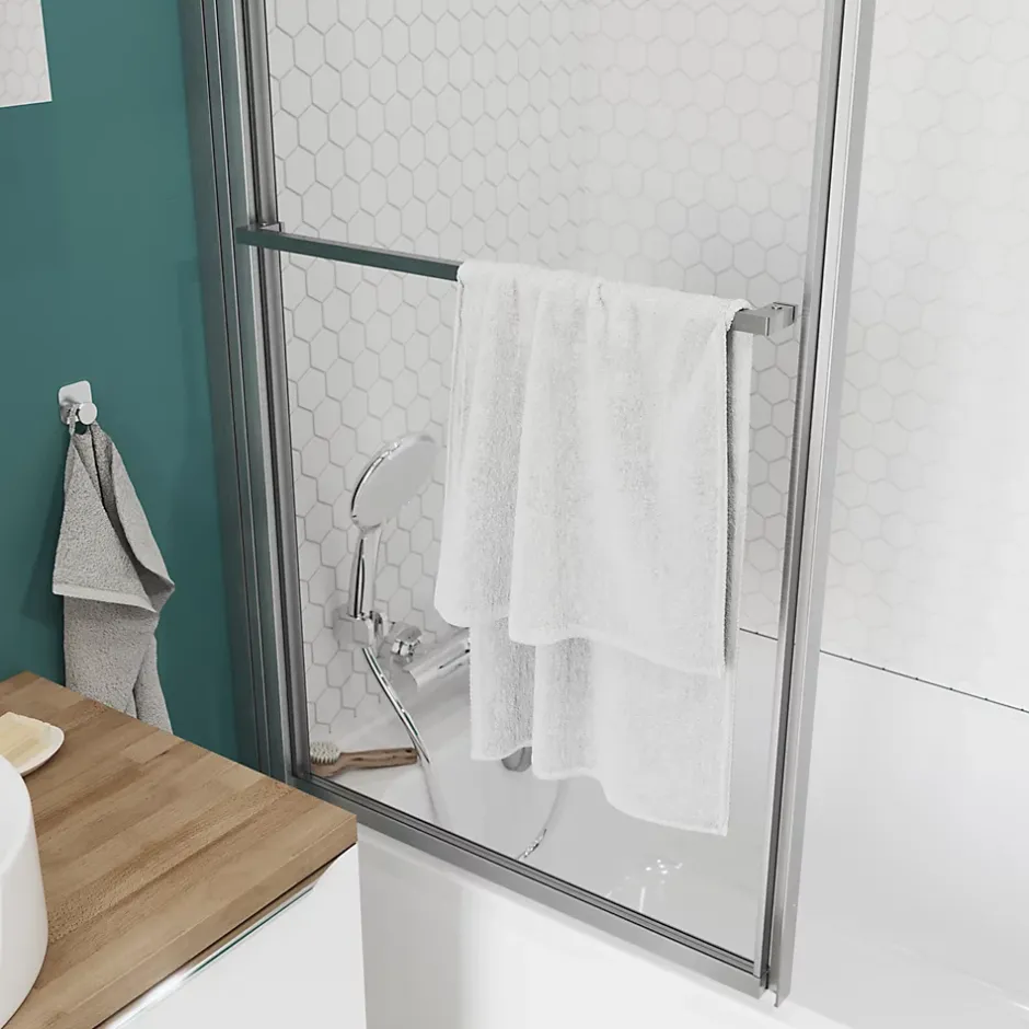 GoodHome Trio douchette + flexible + support chrome Cavally* Pommeau De Douche, Flexible Et Barre De Douche