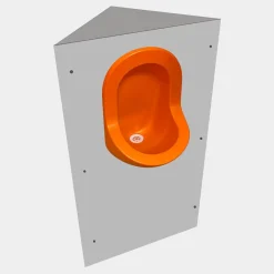 Ti'Pi Urinoir d'angle Uricoin - Version plate - Orange* Urinoir